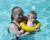 mom and jared at the pool.jpg (49734 bytes)